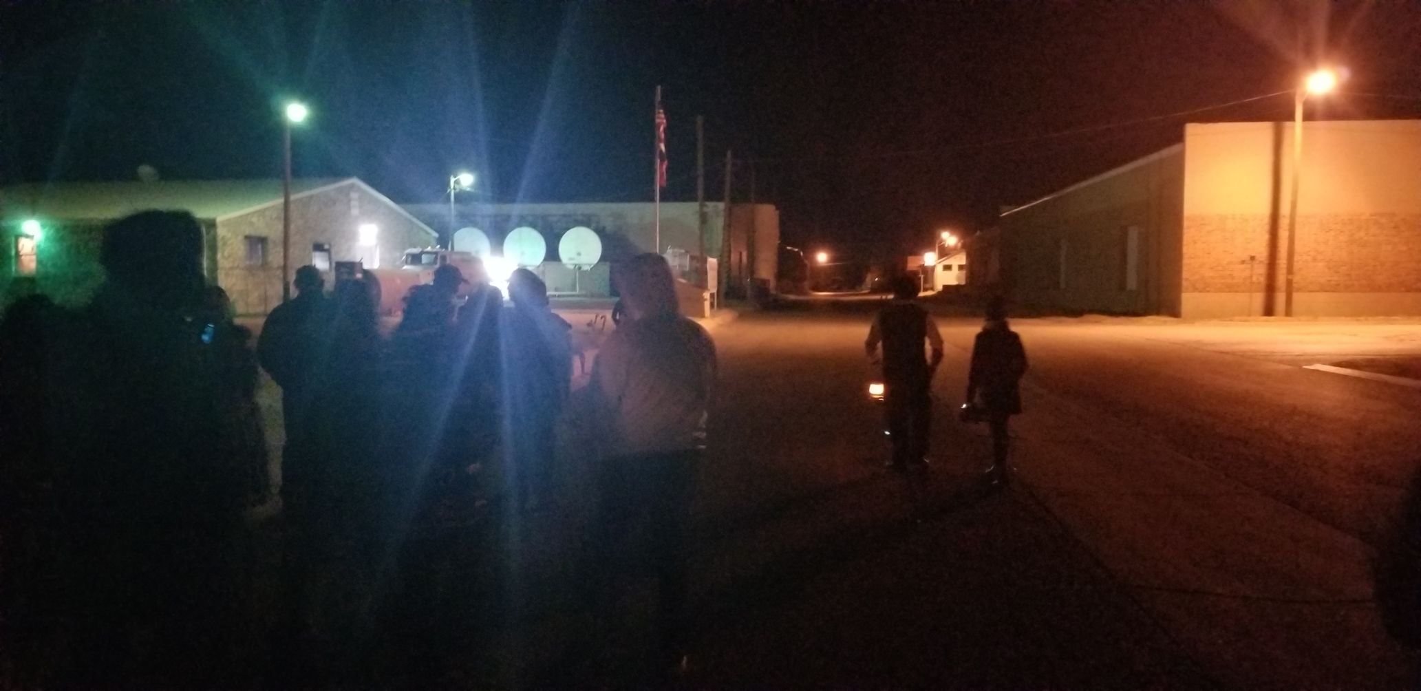 Walking the ghost tour